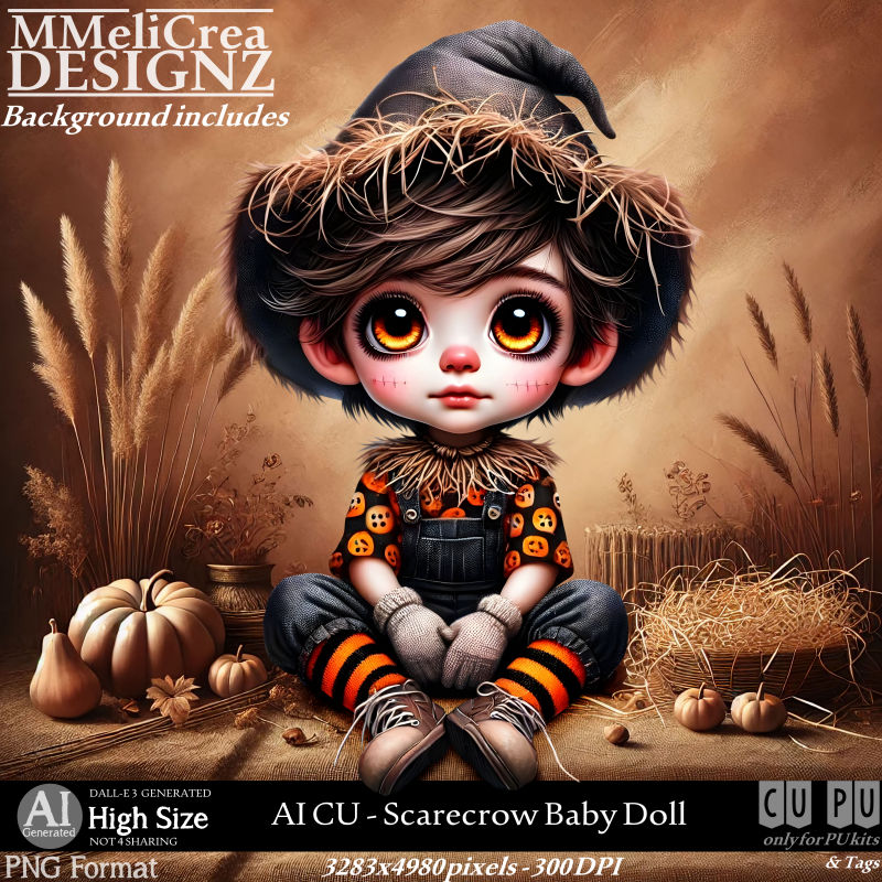 (image for) AI - CU Scarecrow Baby Doll (CU4PU/PNG)